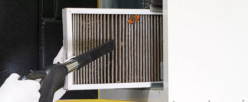 Clogged Air Duct Cleaning Process in Winchester, KY