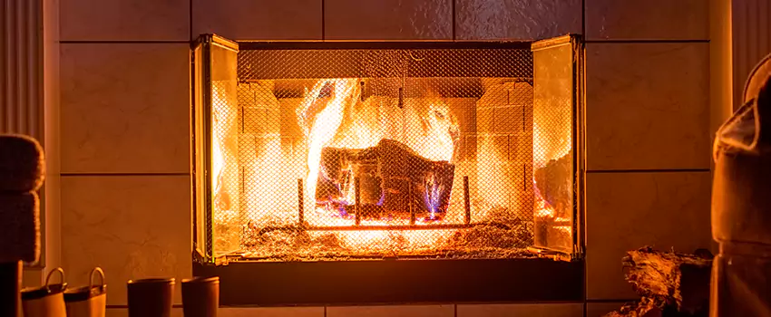 Mendota Hearth Landscape Fireplace Installation in Winchester, Kentucky